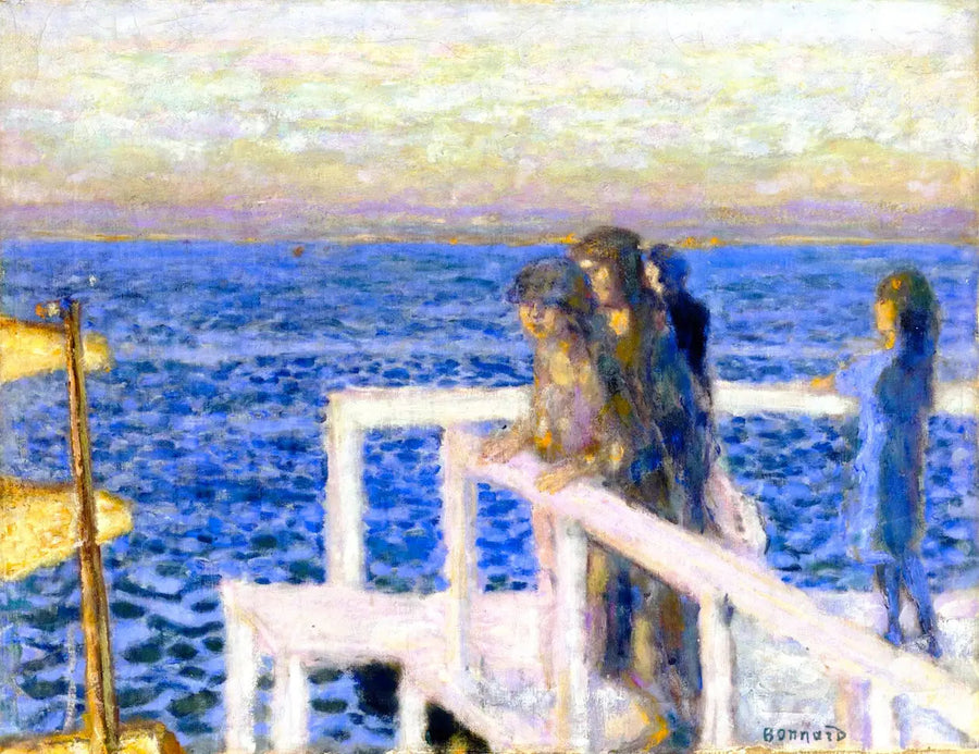 Le Débarcadère de Cannes - Pierre Bonnard