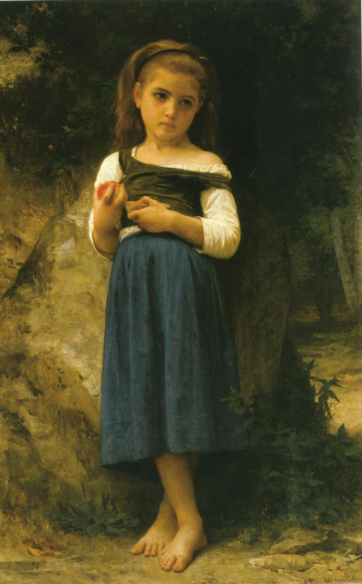 Le Déjeuner frugal de William-Adolphe Bouguereau