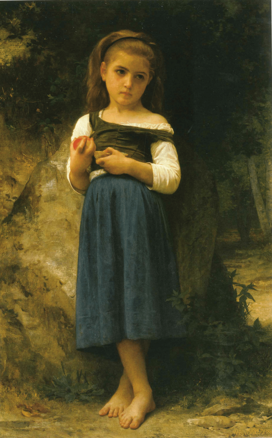 Le Déjeuner frugal - Bouguereau
