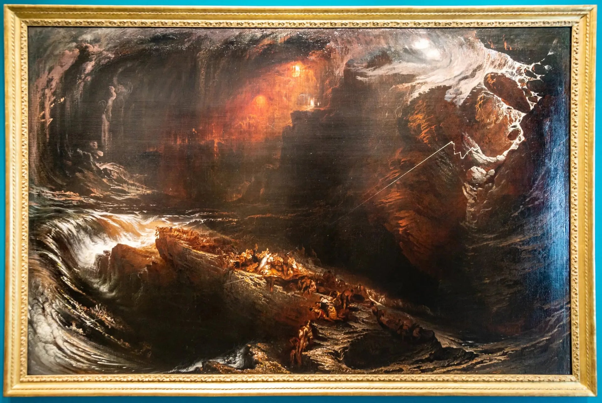 Le Déluge - John Martin image 1 reproduction artisanale de tableau