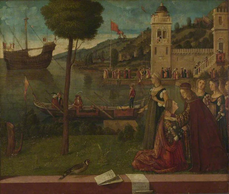 Le départ de Ceyx - Vittore Carpaccio image 1 copie de tableau peinte à la main