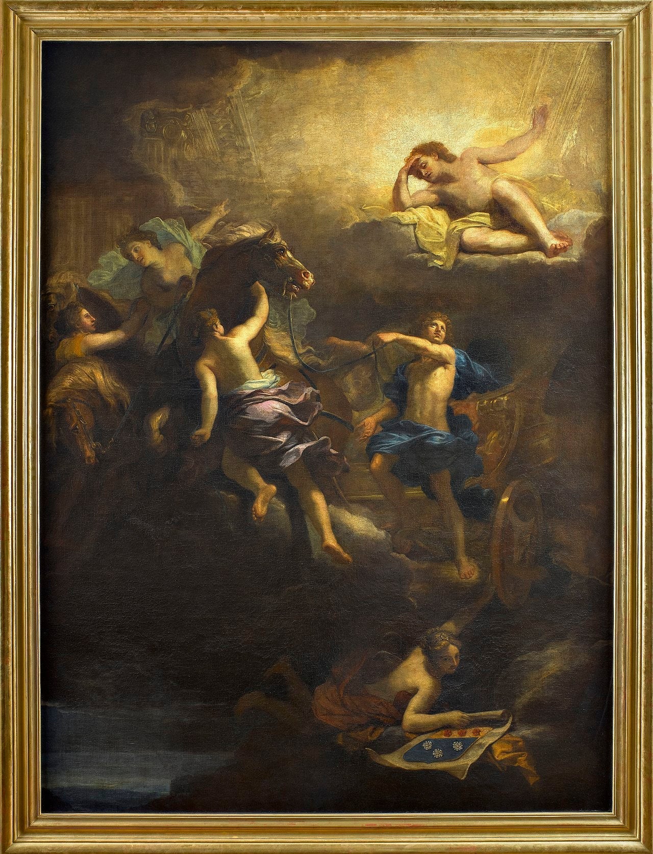 Le départ de Phaéton - Jean-Baptiste Jouvenet image 1 copie de tableau peinte à la main