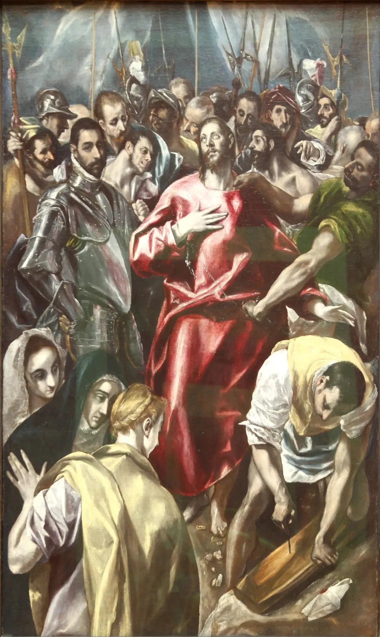 Le Dépouillement du Christ - El Greco image 1 tableau peint à l’huile sur toile