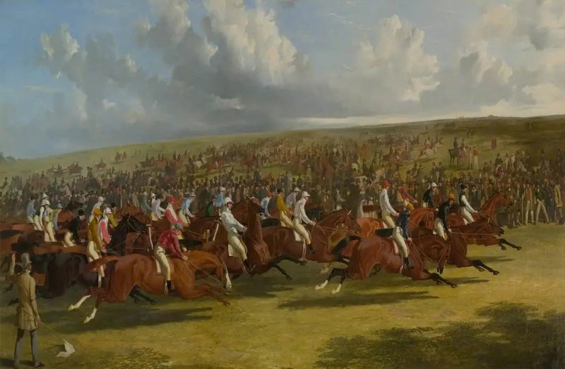 Le Derby, 1844 : le départ - John Frederick Herring, Sr.