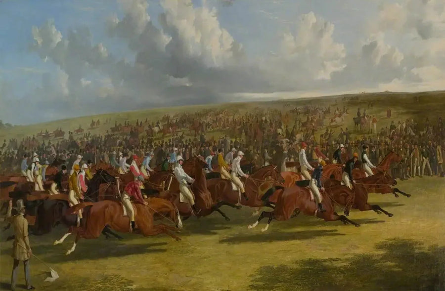 Le Derby, 1844 : le départ - John Frederick Herring, Sr.