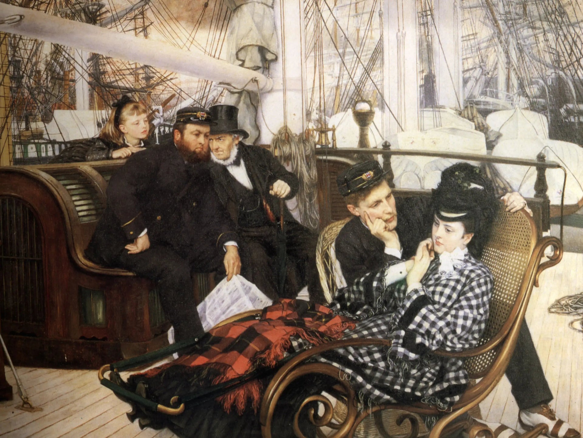 Le dernier soir - James Tissot image 1 reproduction de peinture à l’huile