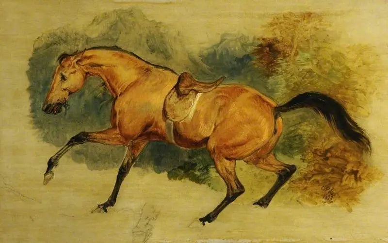 Le destrier du comte d'Orsay - Edwin Henry Landseer