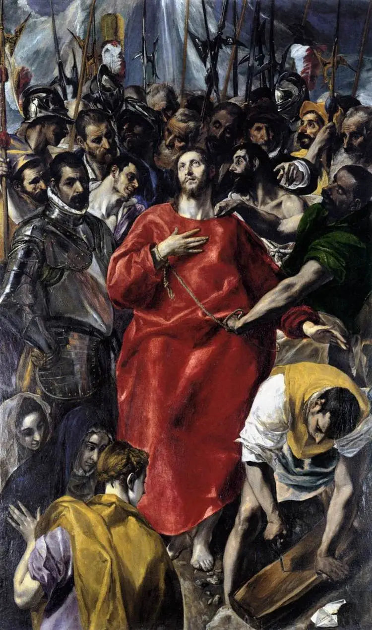 Le Dévêtissement du Christ. Collection Contini Bonacossi - El Greco image 1 tableau peint à l’huile sur toile