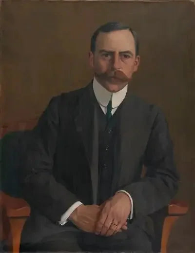 Le Docteur Arthur Hahnloser - Félix Vallotton image 1 tableau peint à l’huile sur toile