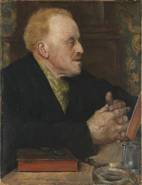 Le Docteur Paul Gachet - Norbert Gœneutte image 1 tableau peint à l’huile sur toile