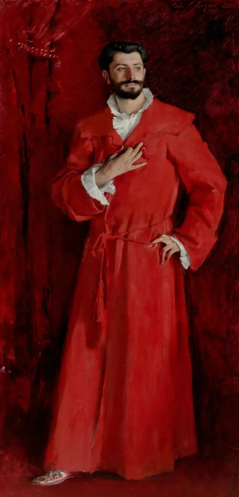 Le Docteur Pozzi chez lui - John Singer Sargent