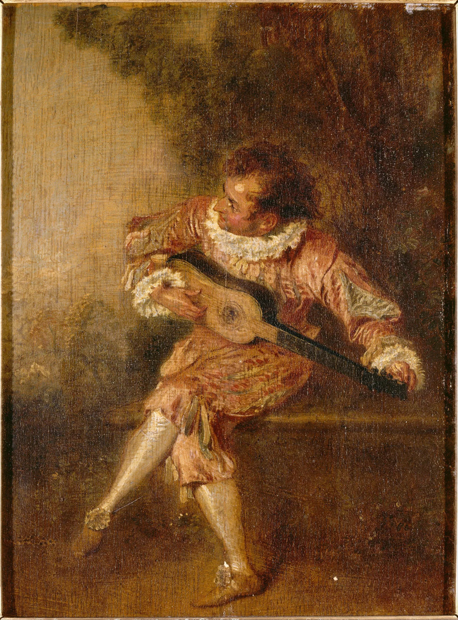 Le Donneur de sérénades - Antoine Watteau