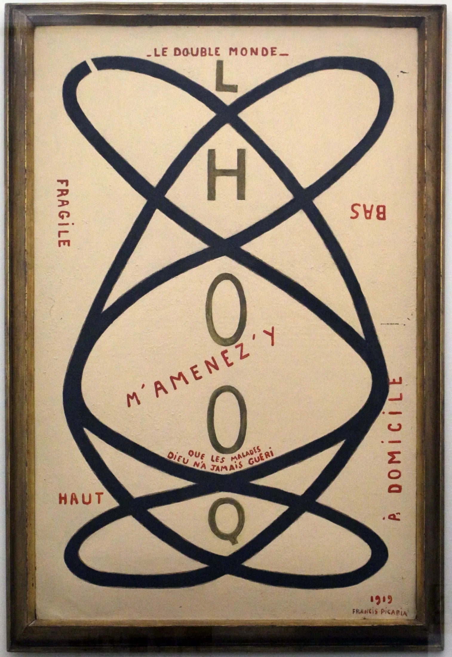 Le Double Monde - Francis Picabia image 1 reproduction de peinture à l’huile