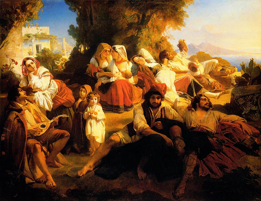 Le doux farniente - Franz Xaver Winterhalter