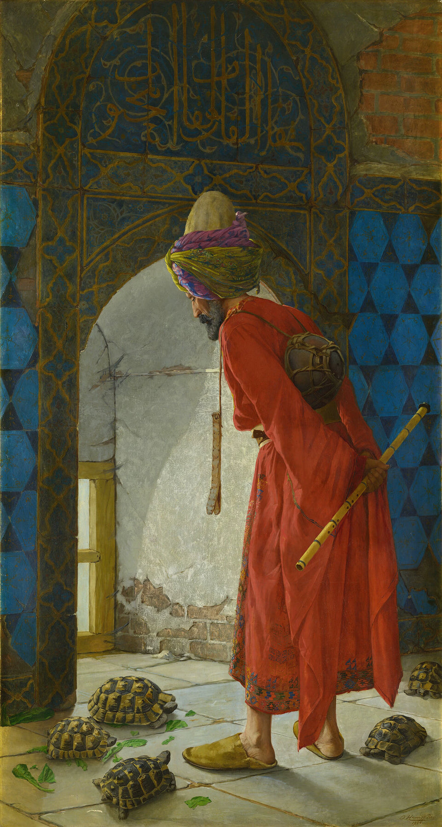 Le Dresseur de tortues - Osman Hamdi Bey