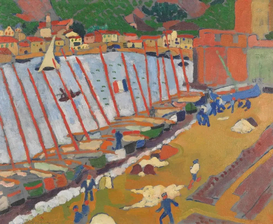 Le Faubourg de Collioure - André Derain