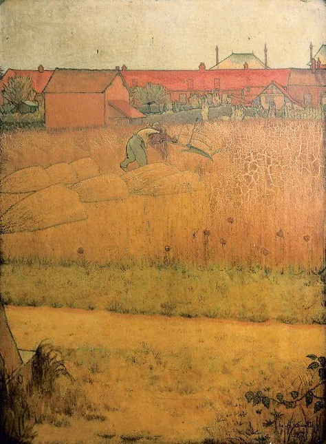 Le Faucher - Louis Anquetin image 1 copie de tableau peinte à la main