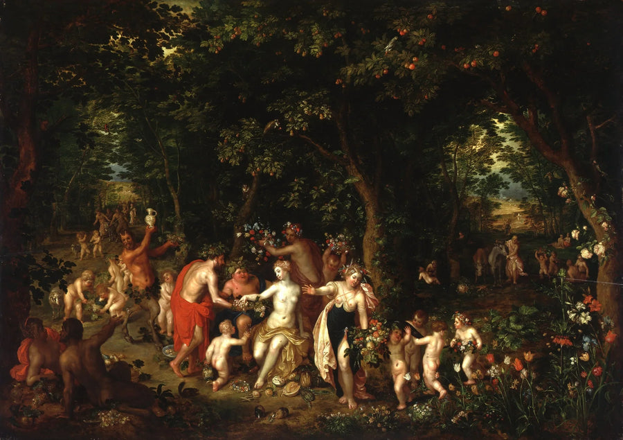 Le festin de Bacchus - Jan Brueghel le Jeune