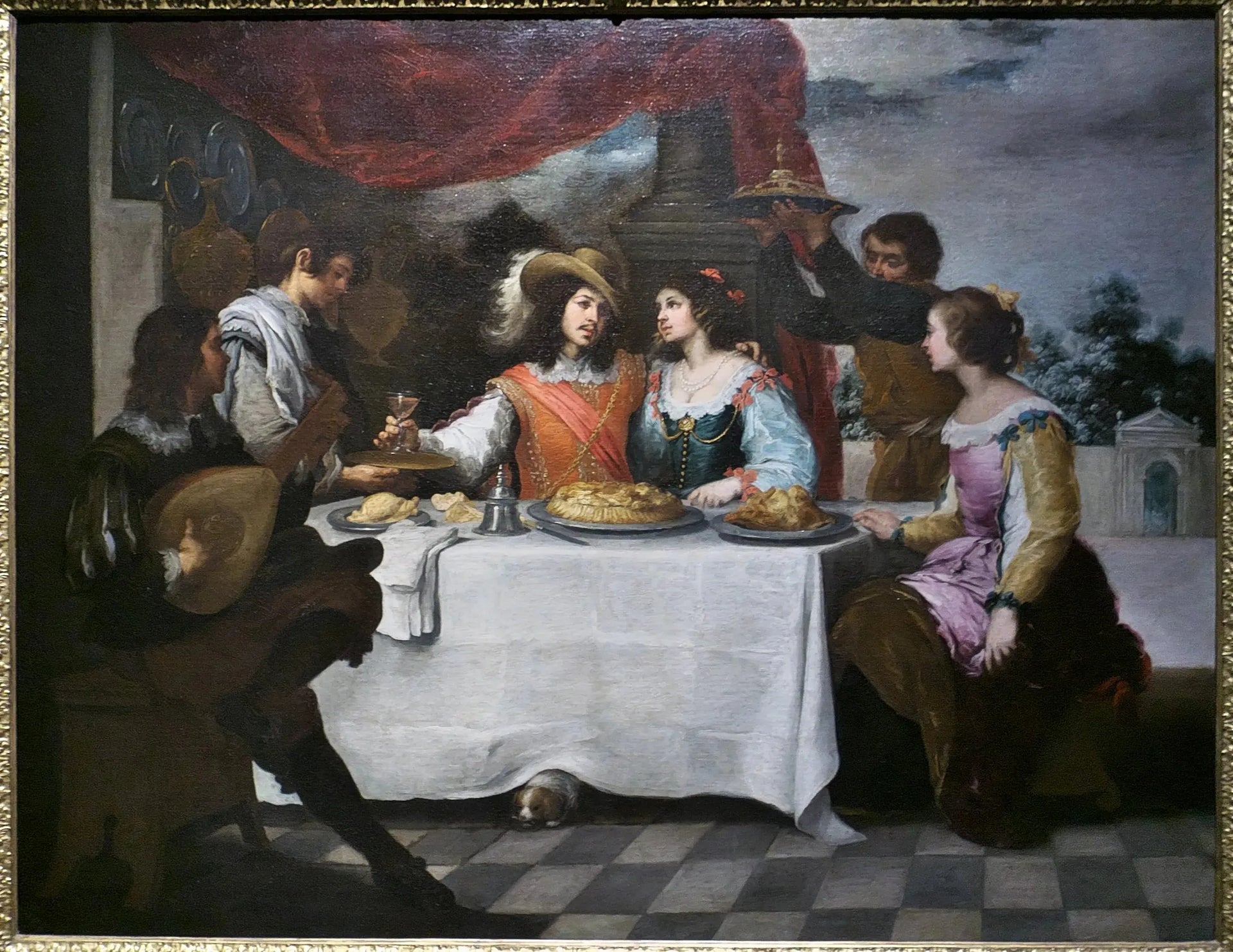 Le festin du fils prodigue - Bartolomé Esteban Murillo image 1 reproduction artisanale de tableau