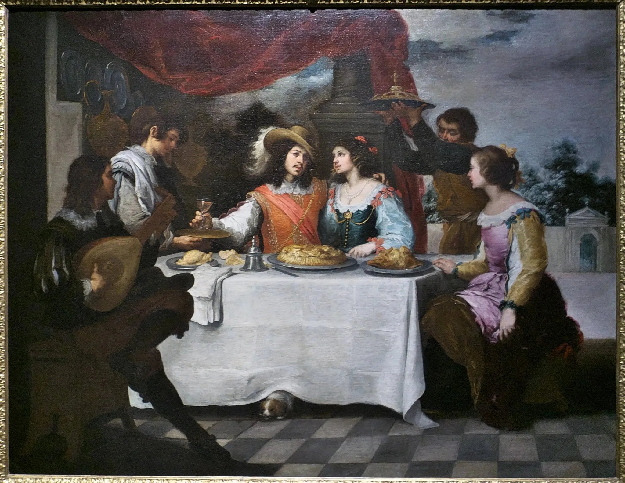 Le festin du fils prodigue - Bartolomé Esteban Murillo image 1 reproduction artisanale de tableau