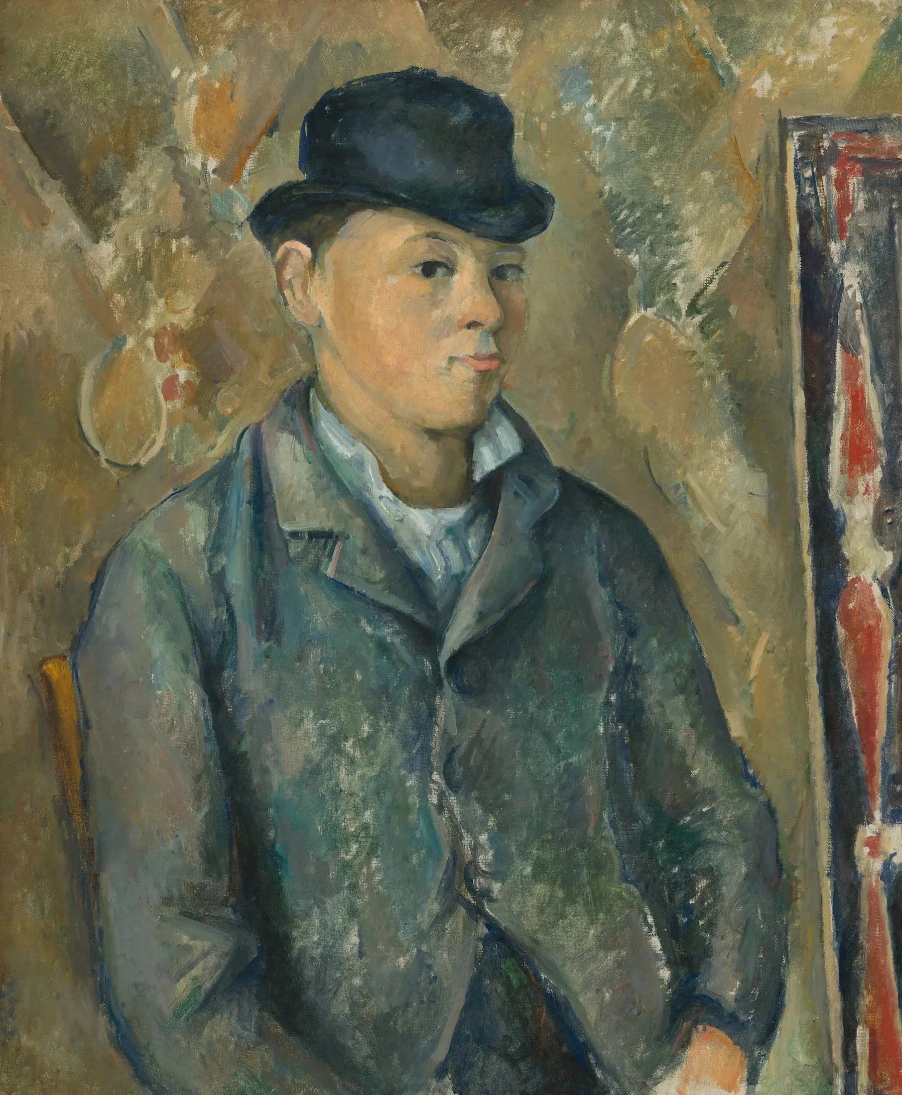 Le Fils de l'artiste, Paul - Paul Cézanne image 1 copie peinte à la main à l’huile
