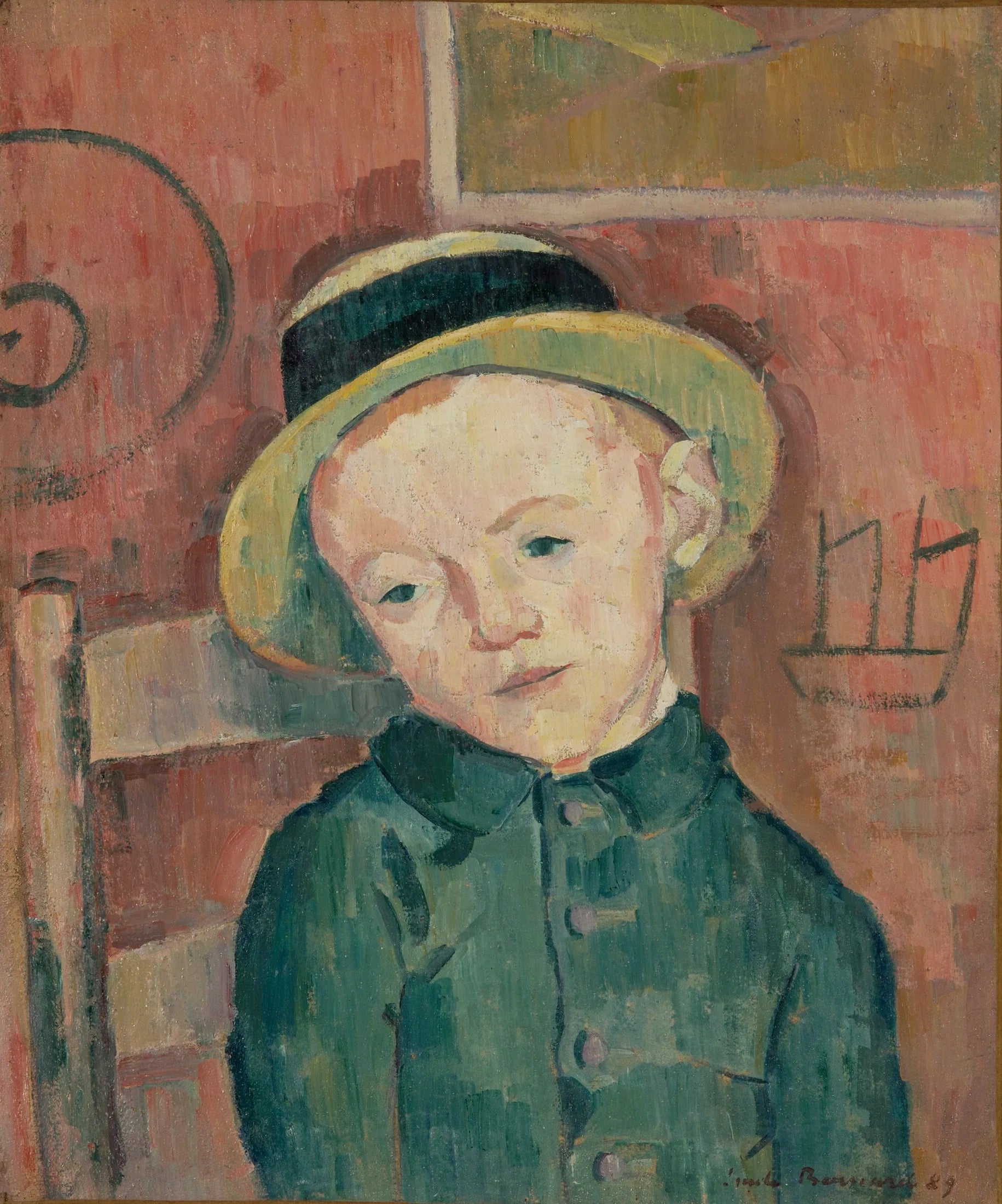 Le Fils du marin - Émile Bernard image 1 tableau peint à l’huile sur toile