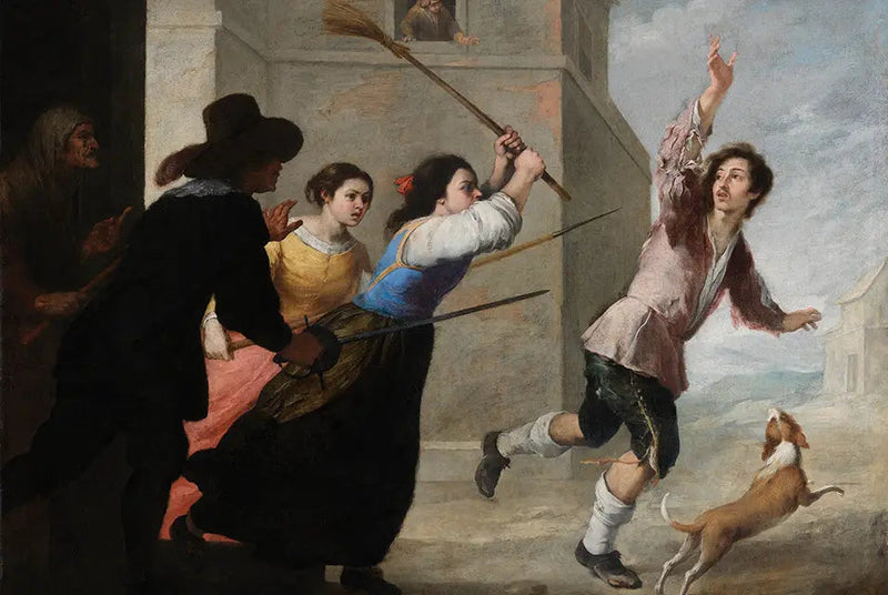 Le fils prodigue chassé - Bartolomé Esteban Murillo