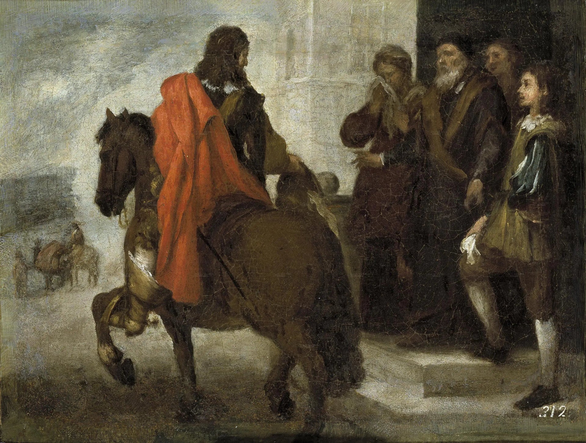 Le fils prodigue prenant congé de sa maison - Bartolomé Esteban Murillo image 1 reproduction réalisée par Alpha Reproduction