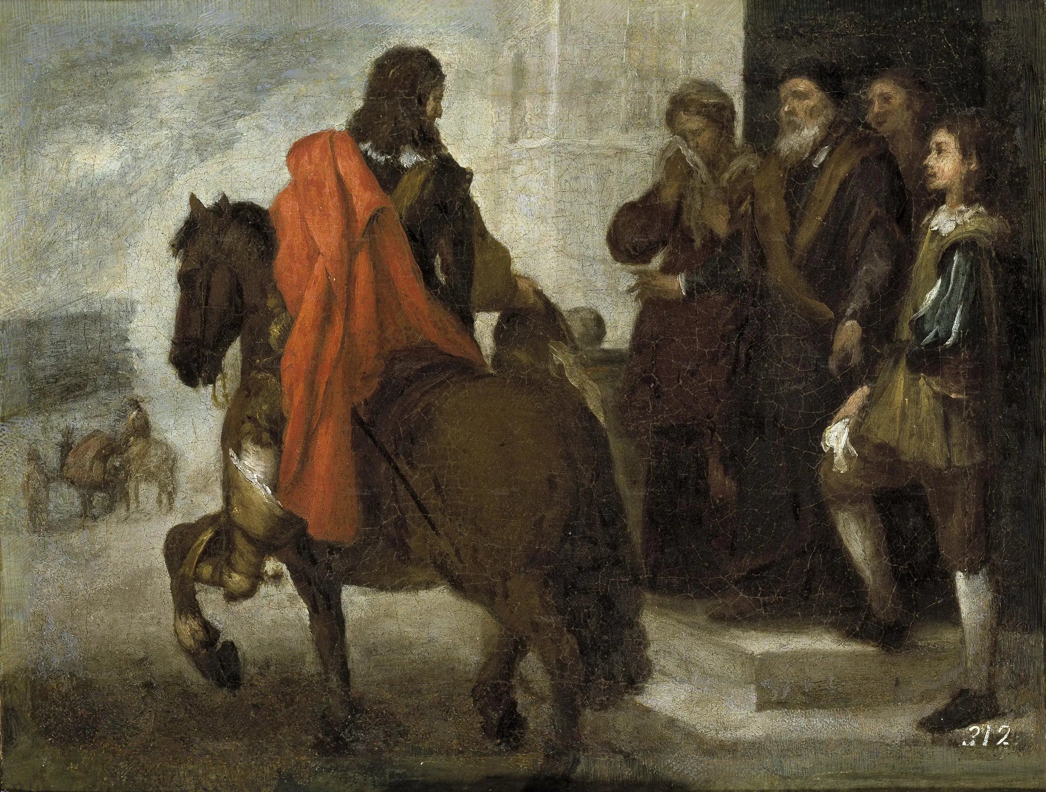 Le fils prodigue prenant congé de sa maison - Bartolomé Esteban Murillo image 1 reproduction réalisée par Alpha Reproduction