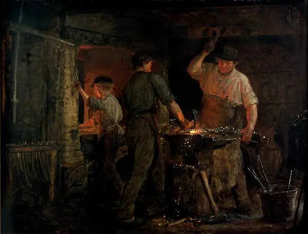 Le forgeron de Hornbæk - Peder Severin Krøyer