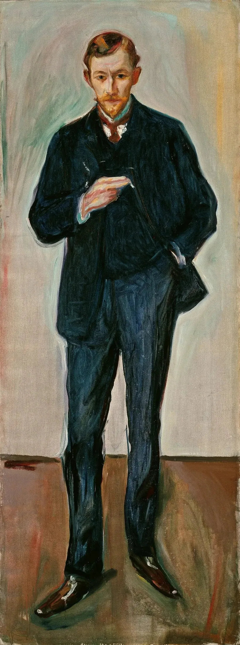 Le Français. Marcel Arhinard - Edvard Munch image 1 copie de tableau peinte à la main