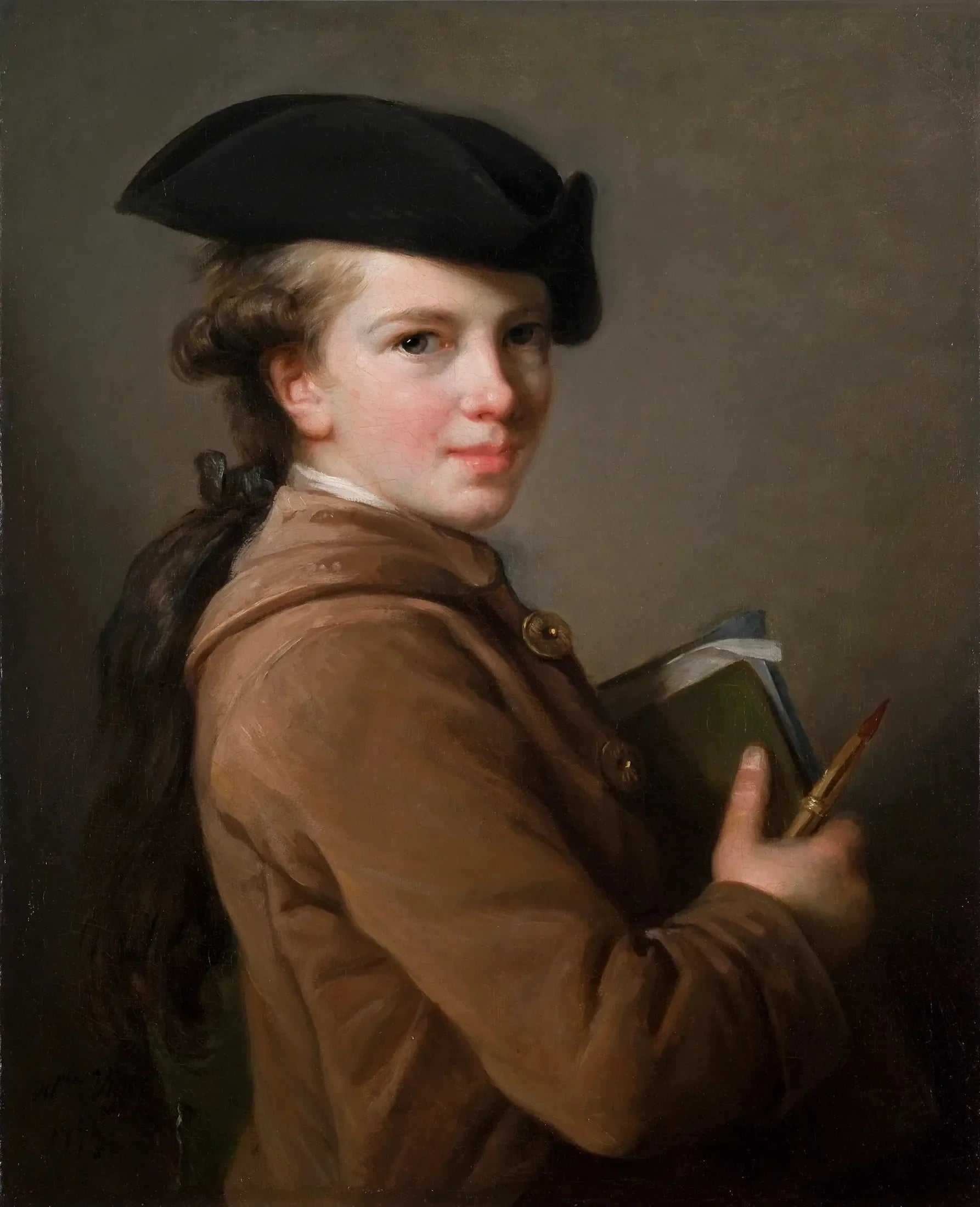 Le Frère de l'artiste - Élisabeth Vigée Le Brun image 1 reproduction de peinture à l’huile