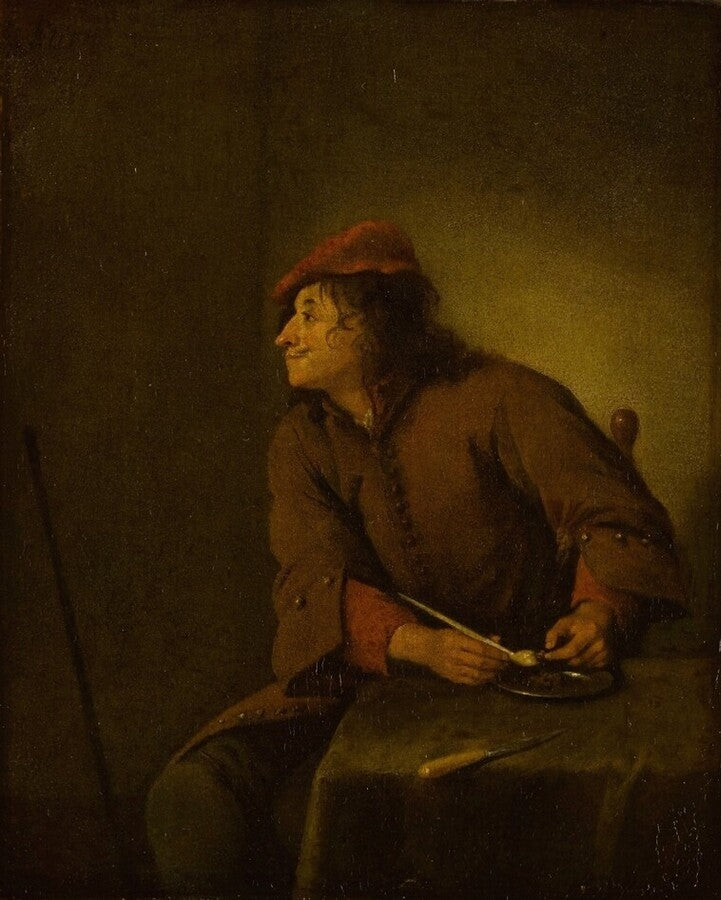Le fumeur - Jan Steen image 1 tableau peint à l’huile sur toile