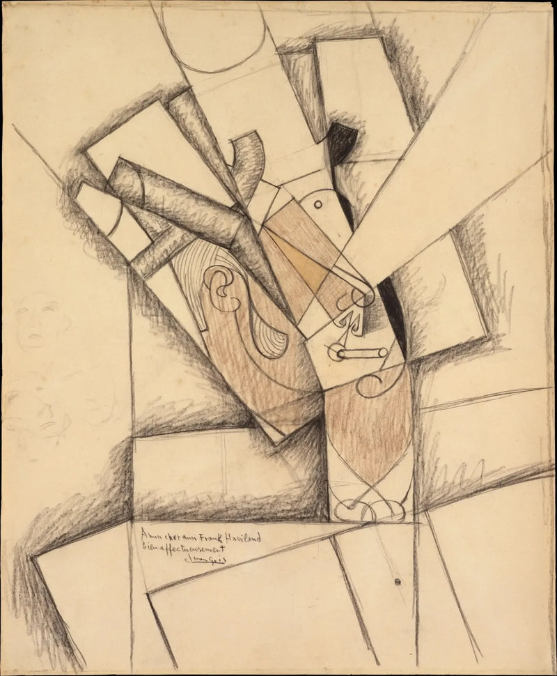 Le fumeur - Juan Gris
