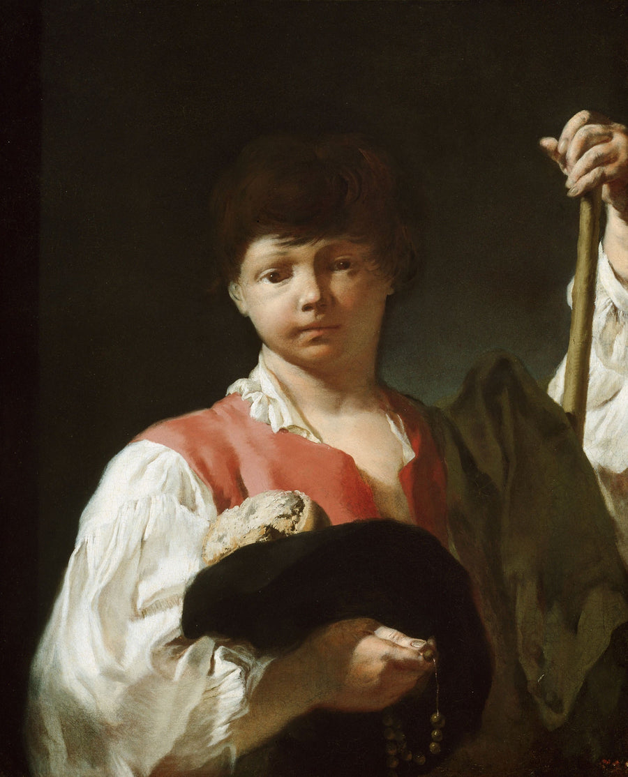Le garçon mendiant (Le jeune pèlerin) - Giovanni Battista Piazzetta