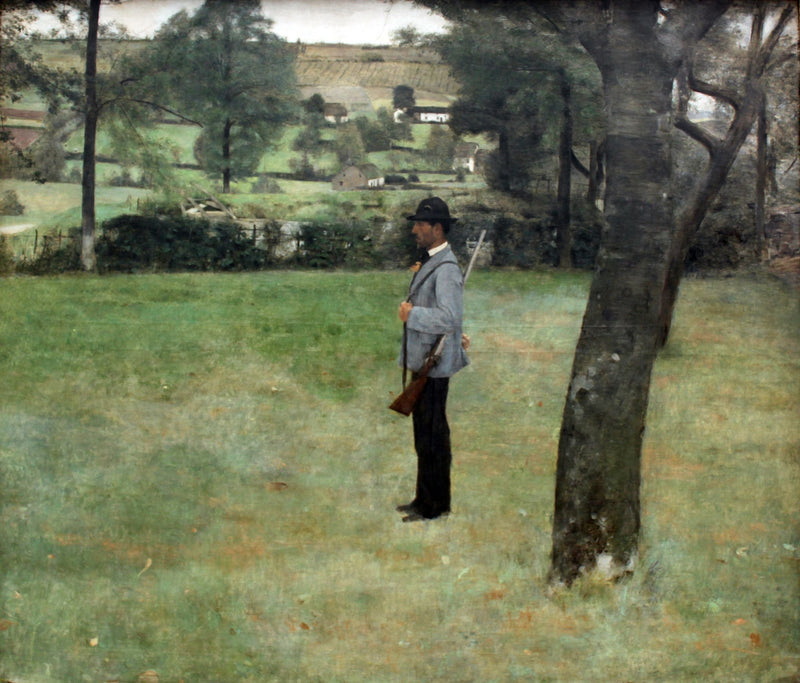 Le garde-chasse - Fernand Khnopff