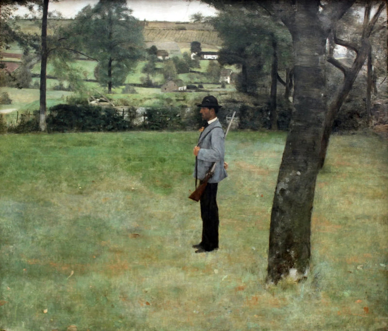 Le garde-chasse - Fernand Khnopff