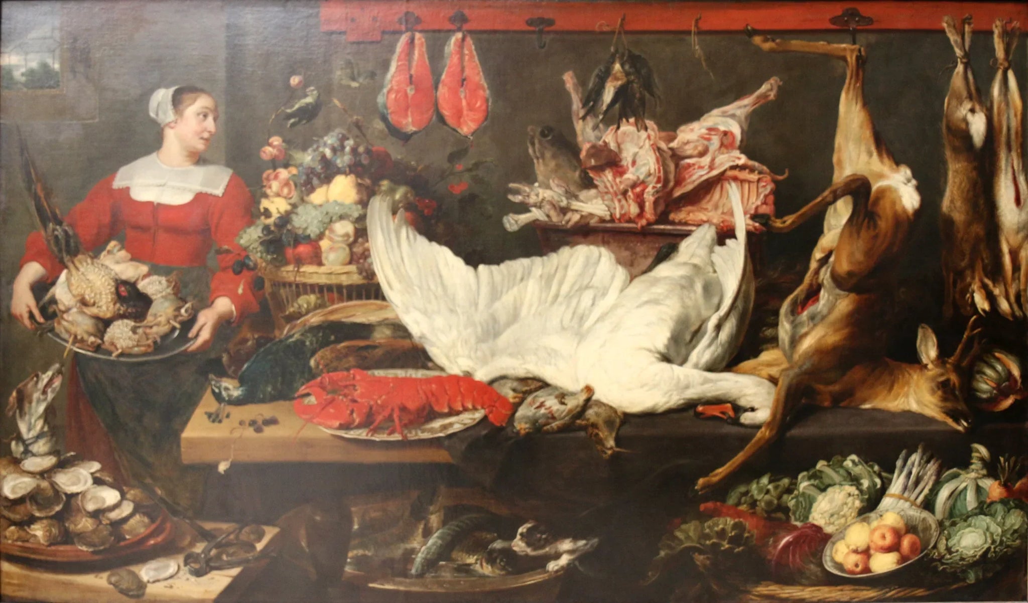 Le garde-manger - Frans Snyders image 1 copie peinte à la main à l’huile