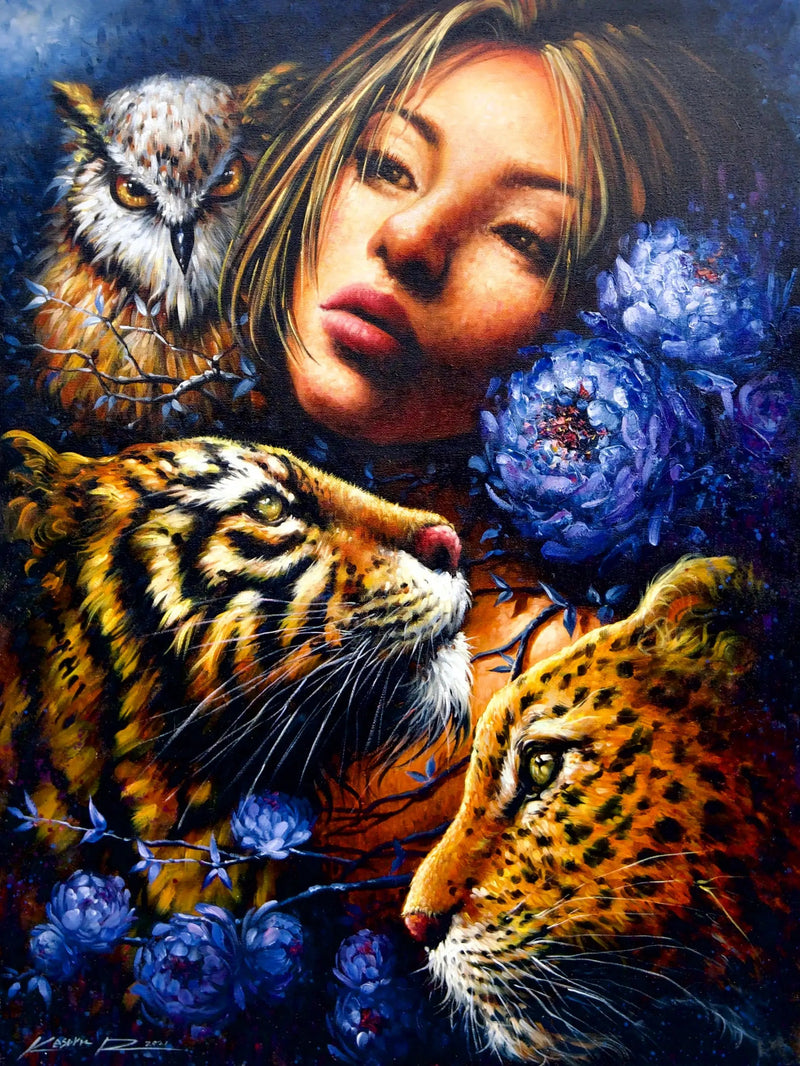 Le Gardien de la Forêt | 60 x 80 cm