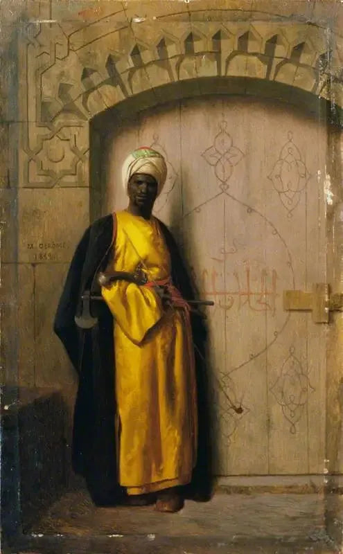 Le gardien du harem - Jean-Léon Gérôme image 1 tableau peint à l’huile sur toile