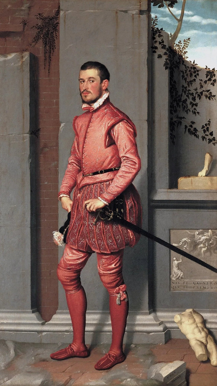 Le Gentilhomme en rose - Giovanni Battista Moroni