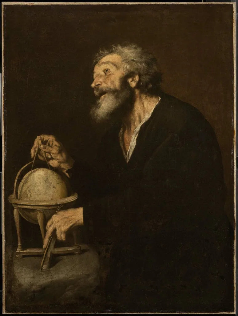 Le géographe - Jusepe de Ribera image 1 reproduction réalisée par Alpha Reproduction
