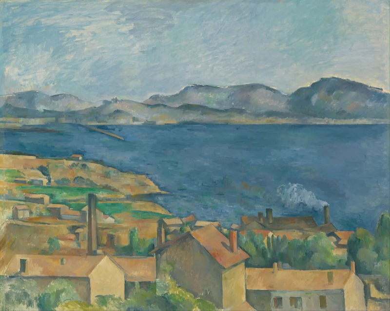 Le Golfe de Marseille vu de l'Estaque - Paul Cézanne