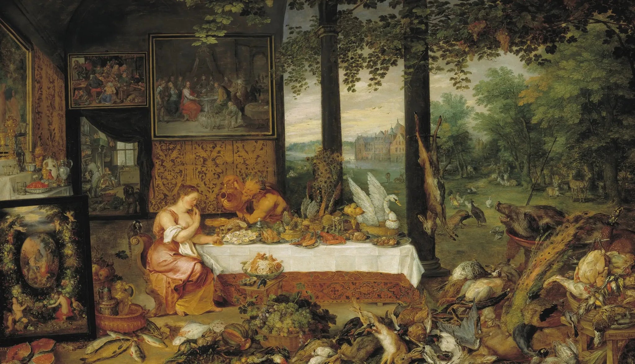 Le Goût - Peter Paul Rubens image 1 copie de tableau peinte à la main