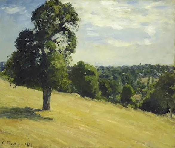 Le Grand Poirier à Montfoucault - Camille Pissarro