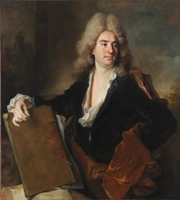 Le graveur François Chéreau - Nicolas de Largillière image 1 copie de tableau peinte à la main