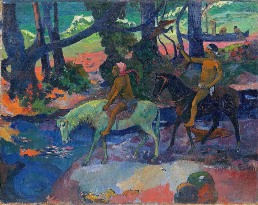 Le gué - Paul Gauguin