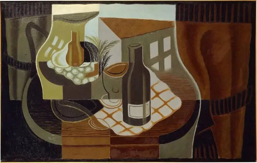Le guéridon devant la fenêtre - Juan Gris