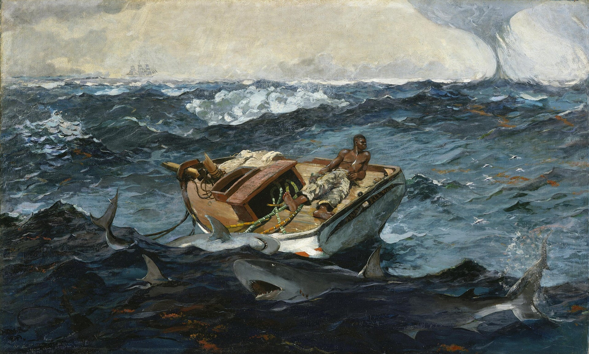 Le Gulf Stream - Winslow Homer image 1 tableau peint à l’huile sur toile