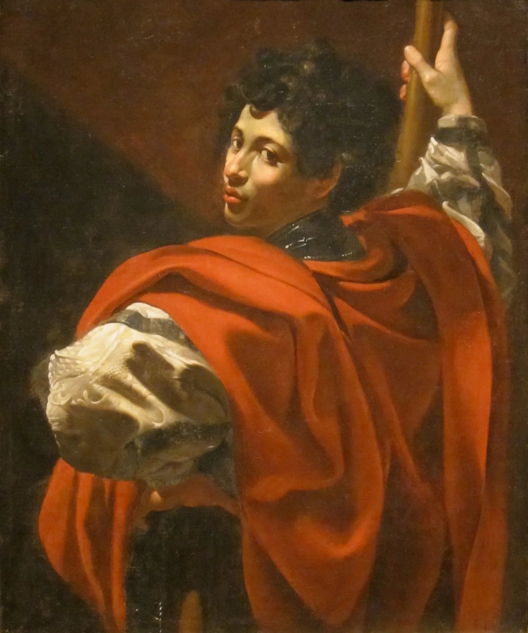 Le Hallebardier - Simon Vouet image 1 reproduction réalisée par Alpha Reproduction